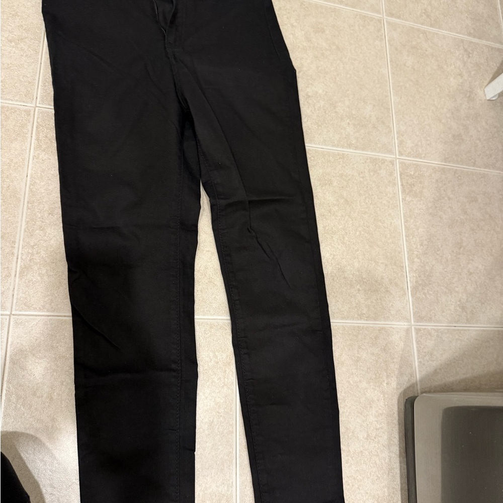 Black Slim Fit Pants